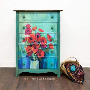 MINT - Decoupage Papers Poppies