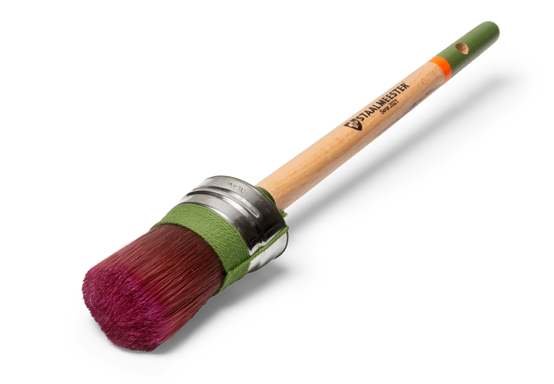 Staalmeester Oval Brush