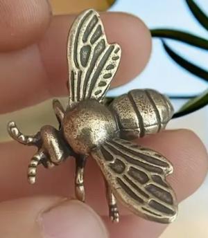 Small brass bee