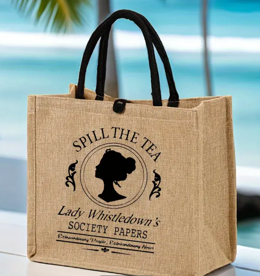 Lady Whistledown Tote Bag