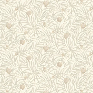 Pomegranate Wallpaper Cream/White (Sold per metre)