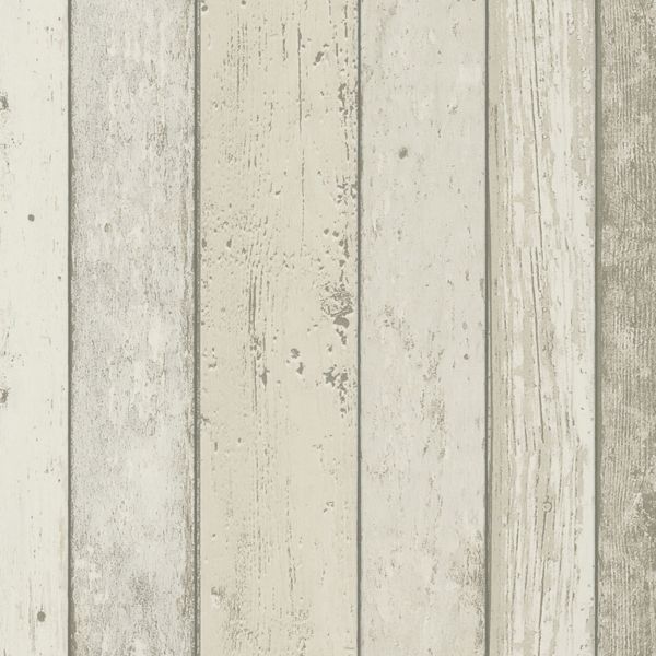 New England Natural Wood Panelling Wallpaper /per metre