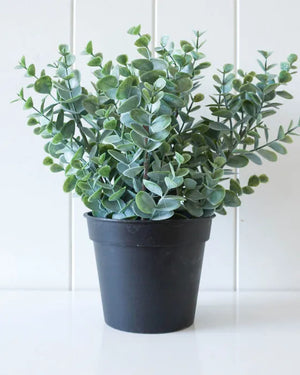 Artificial Eucalyptus greenery pot