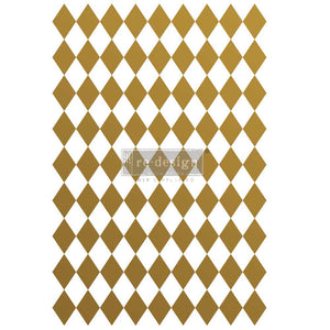 Redesign by Prima Transfer - Gold Harlequin