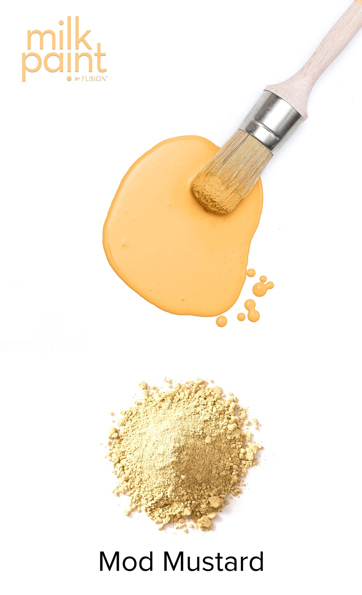Mod Mustard Milk Paint by Fusion