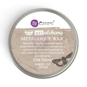 Finnabair Metallique Wax - Old Silver