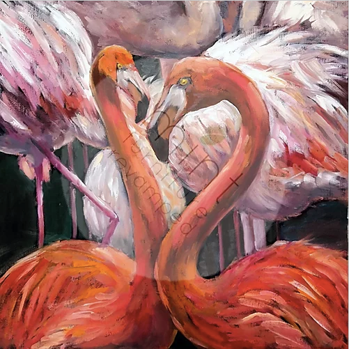 MINT Decoupage Papers - Flamingos
