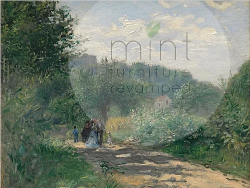 MINT Decoupage Papers - A Road to Louvecienne
