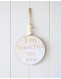 Thankful for You - hanging wall art