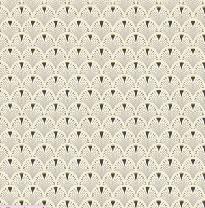 Deco Arch wallpaper linen (per metre)