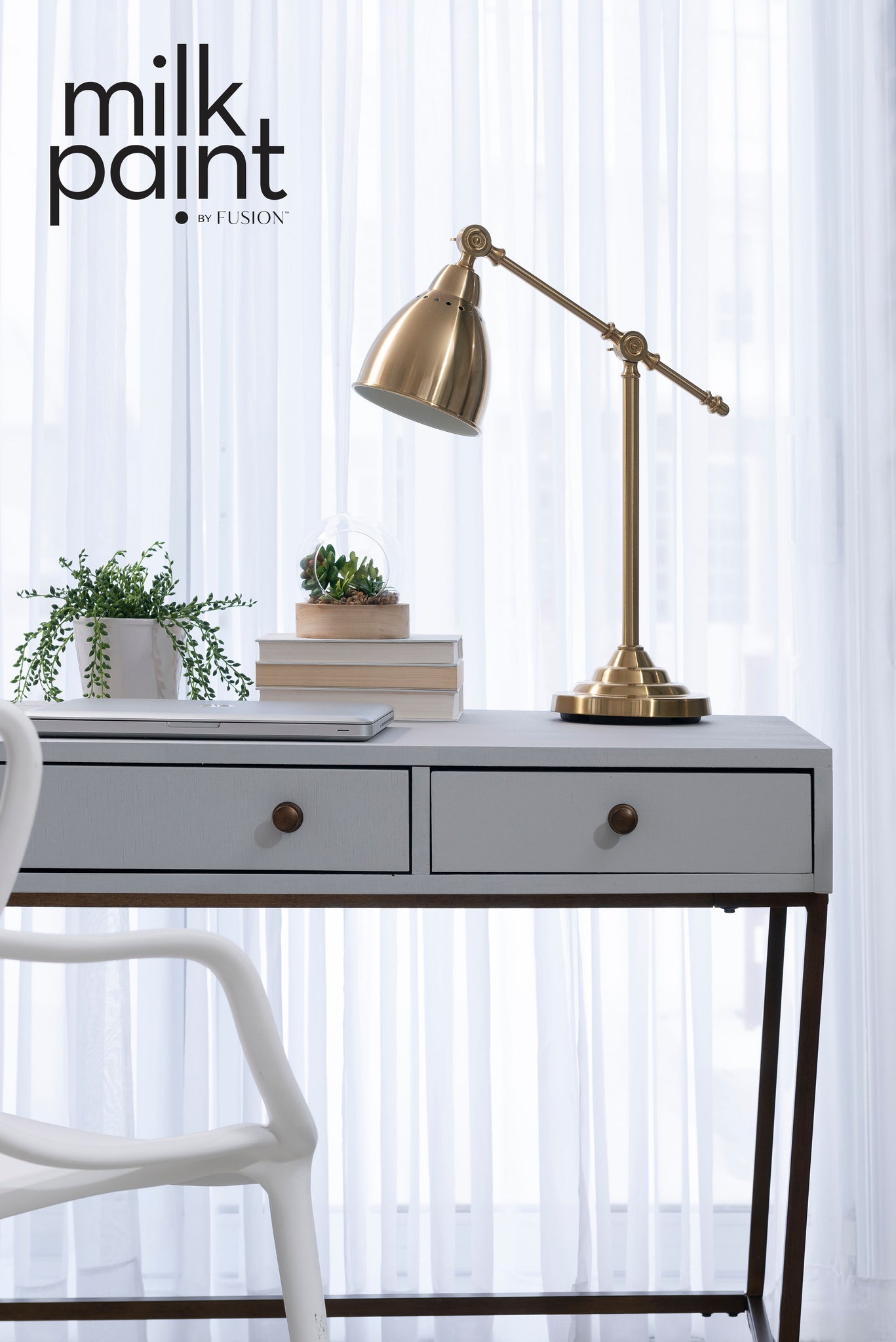 Silver Screen Milk Paint by Fusion