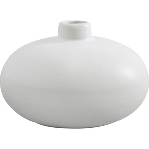 Modern Ceramic White Bud Vase