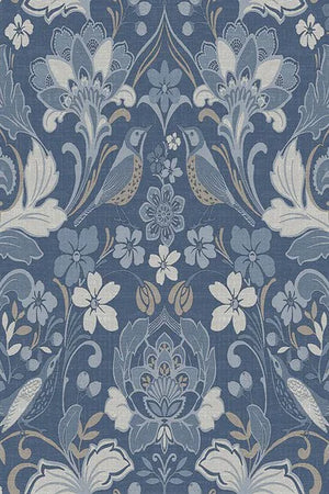 Folk Floral Wallpaper (sold by the metre)