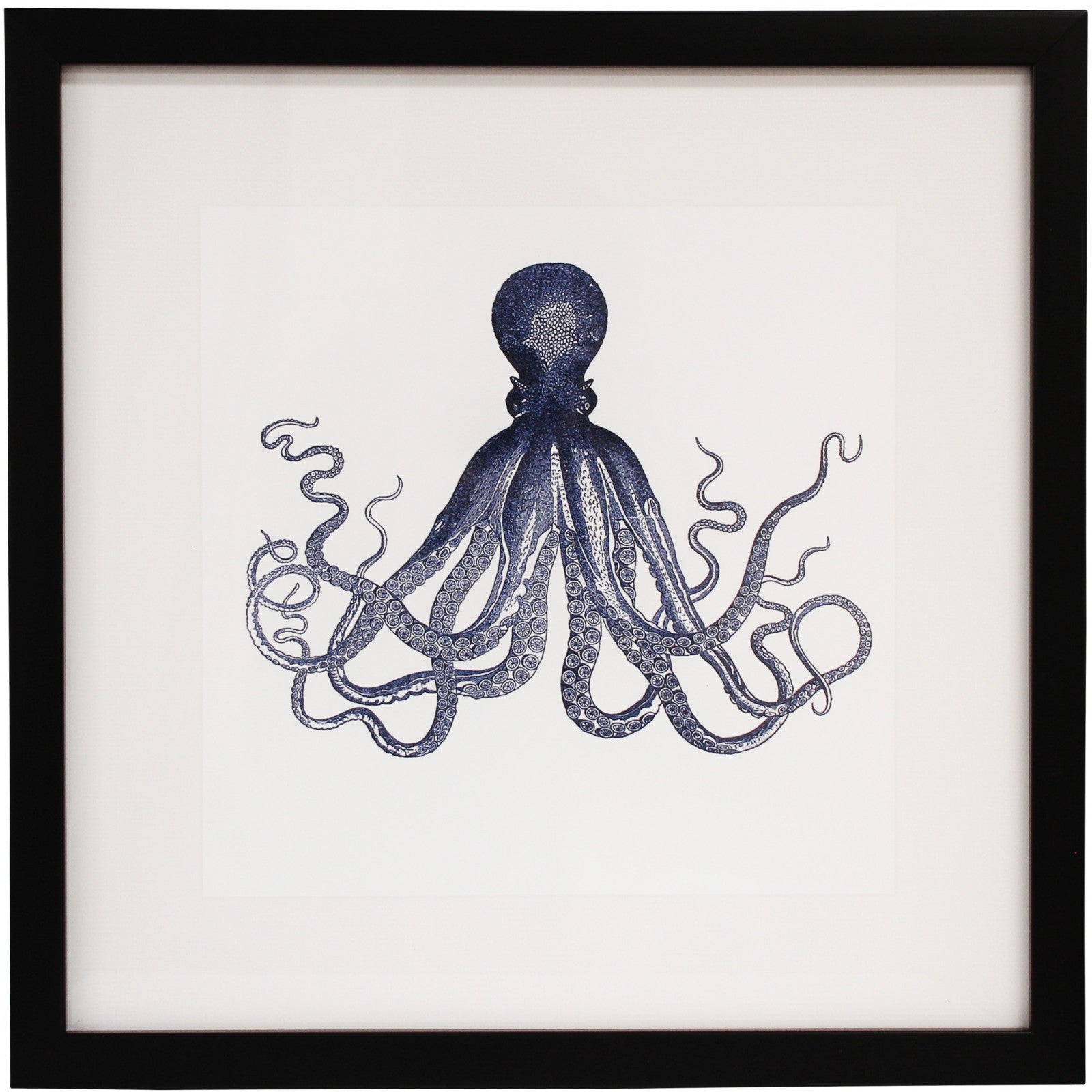 Framed Print - Ink Octopus
