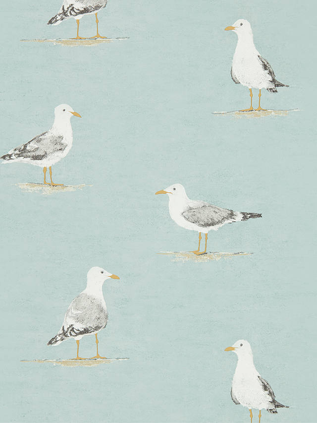 Sanderson Shore Birds wallpaper in Sky / metre